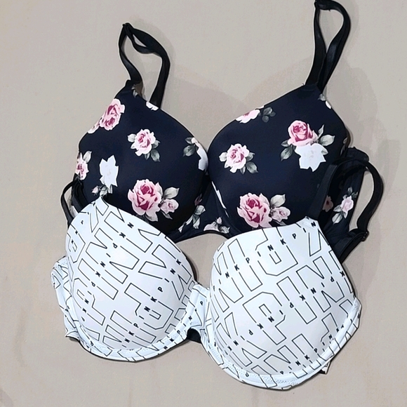 PINK Victoria's Secret Other - 2 Pink bras size 34D